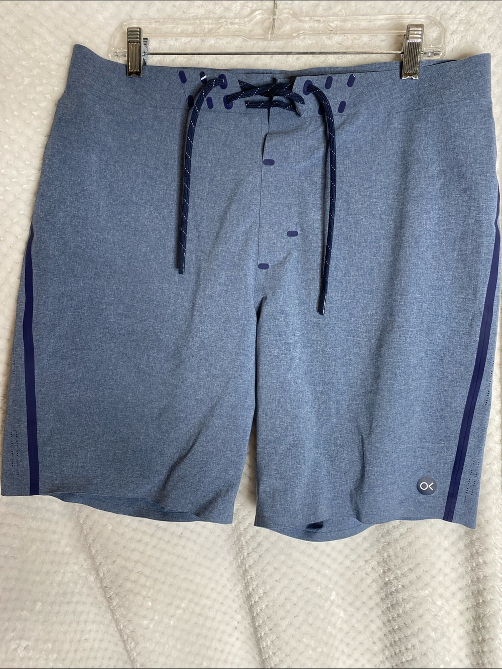 Outerknown blue board shorts swimsuit